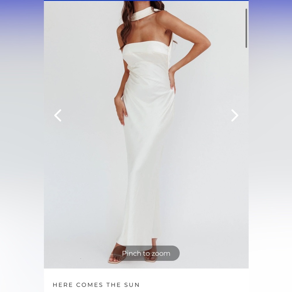 Elegant White Maxi Skirt